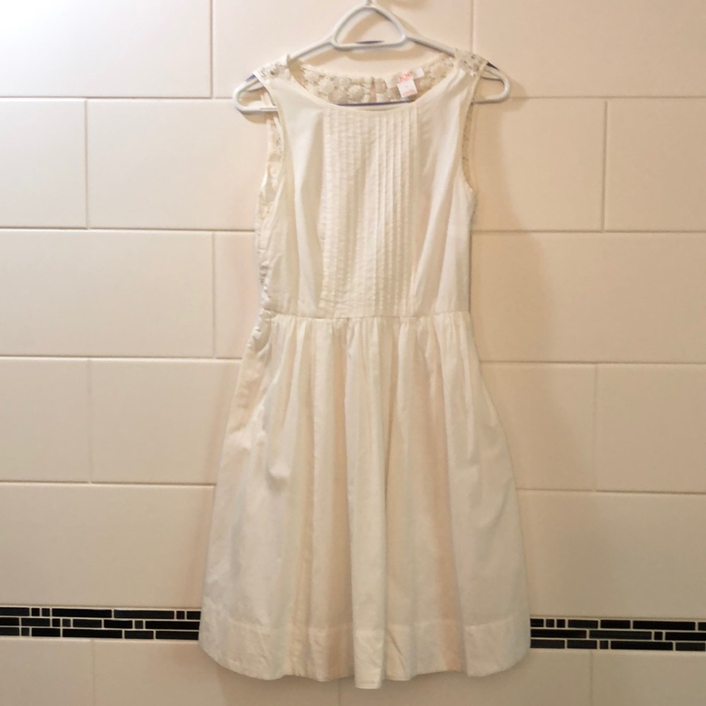Joe Fresh white cotton summer dress size 0